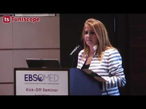 Embedded thumbnail for EBSOMED Project Kick-Off Seminar: Address by Mrs Saida Neghza, President of BUSINESSMED and CGEA